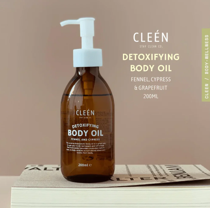 Cleén Detoxifying Body Oil 200ml