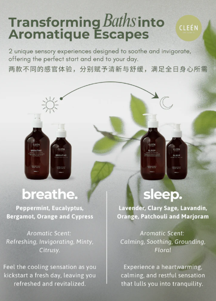 Cleén Sleep Aromatique Body Wash 500ml