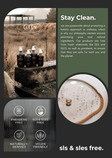 Cleén Sleep Aromatique Body Wash 500ml