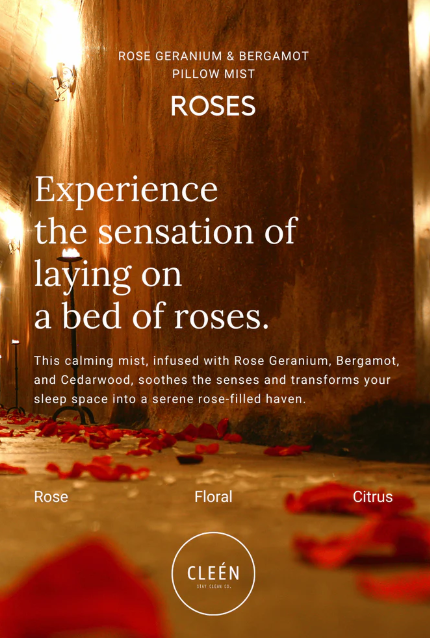Cleén Roses Pillow Mist