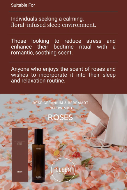 Cleén Roses Pillow Mist