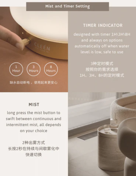 Cleén The Element Diffuser Lamp 280ml