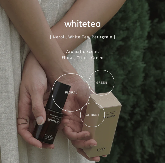 Cleén Raumspray - Whitetea