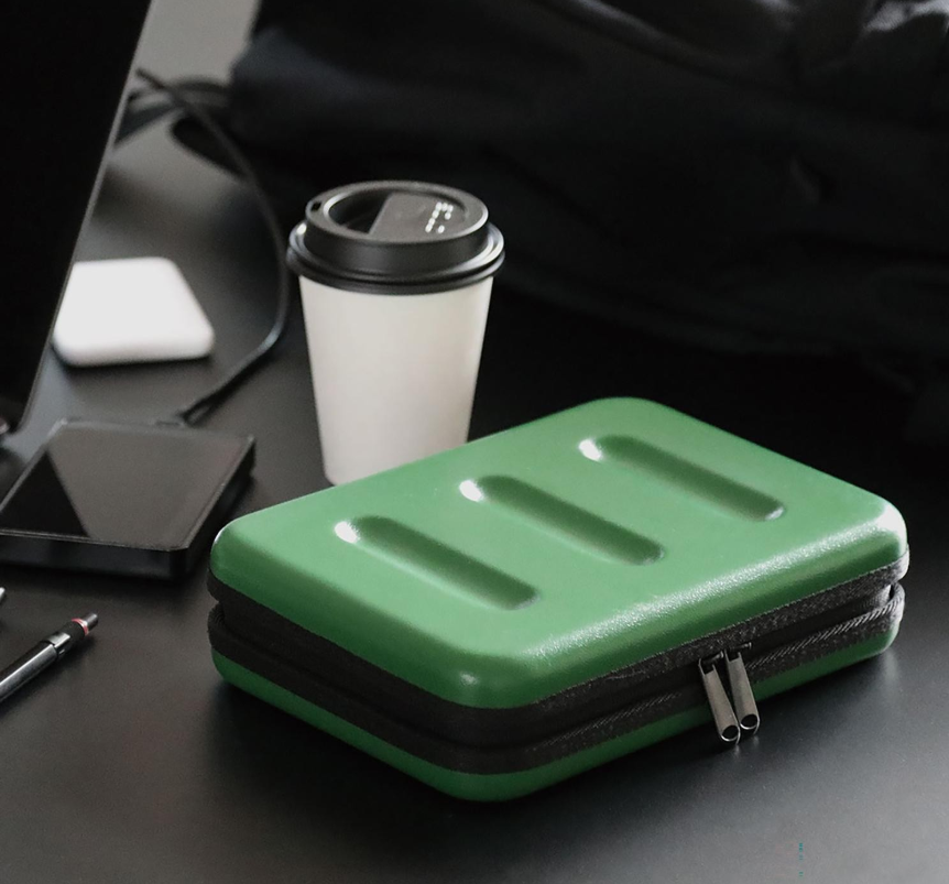 Hard Shell Case Large Green