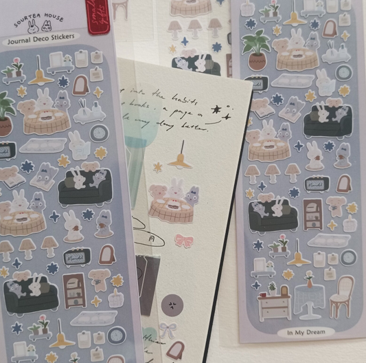 SOURTEAHOUSE RELAXING TIME - Sticker