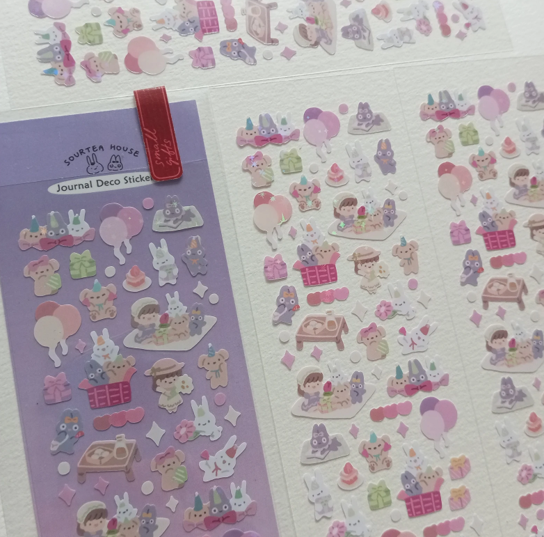 SOURTEAHOUSE PICNIC PARTY- Sticker