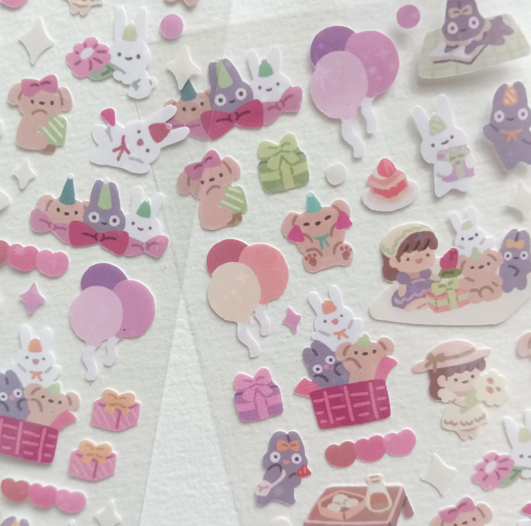 SOURTEAHOUSE PICNIC PARTY- Sticker