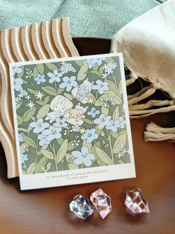 SOURTEAHOUSE FLOWER FIELD -ARTPRINT