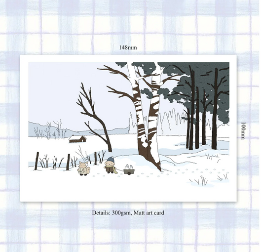 SOURTEAHOUSE WINTER-Postkarte