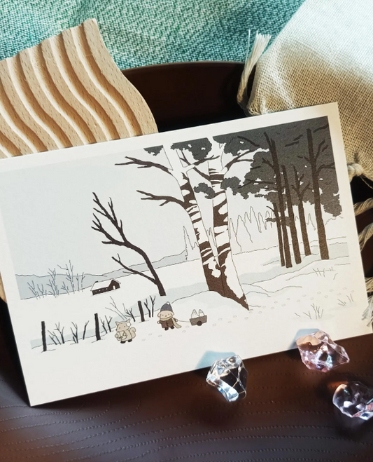 SOURTEAHOUSE WINTER-Postkarte