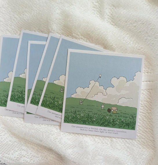 SOURTEAHOUSE BOUNDLESS SKY -KUNSTDRUCK