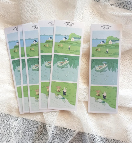 SOURTEAHOUSE LAKESIDE -BOOKMARK- 1pcs