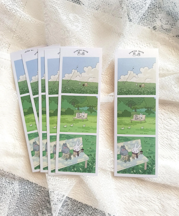 SOURTEAHOUSE PARK -BOOKMARK- 1pcs