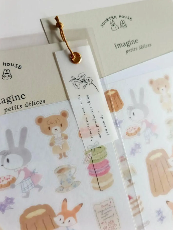 SOURTEAHOUSE PETIT DELICES- Washi Sticker
