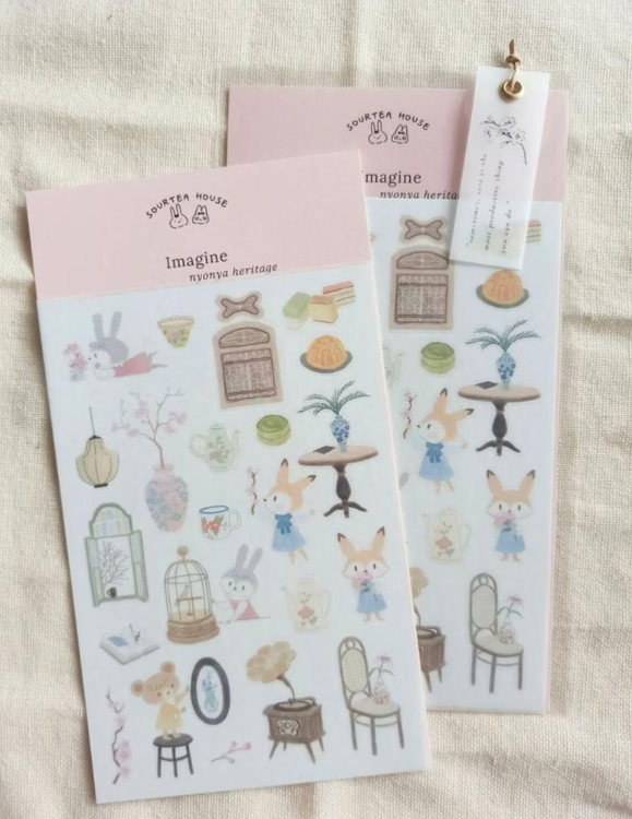 SOURTEAHOUSE NYONYA HERITAGE- Washi Sticker