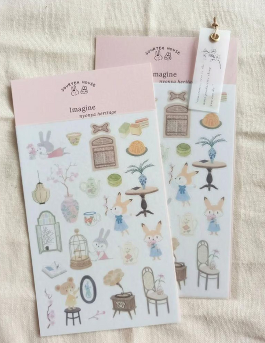 SOURTEAHOUSE NYONYA HERITAGE- Washi Sticker