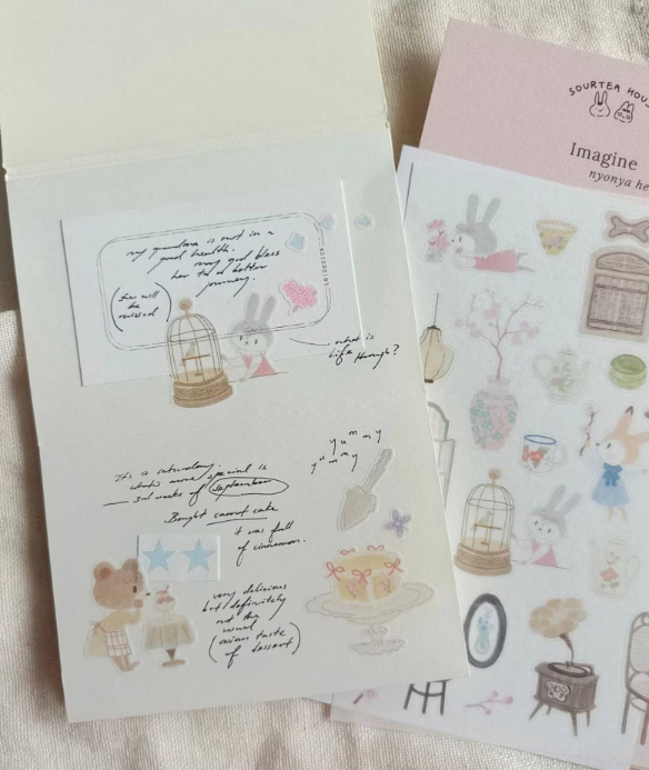 SOURTEAHOUSE NYONYA HERITAGE- Washi Sticker