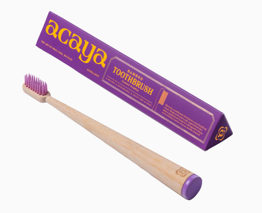 Flossy Purple Toothbrush