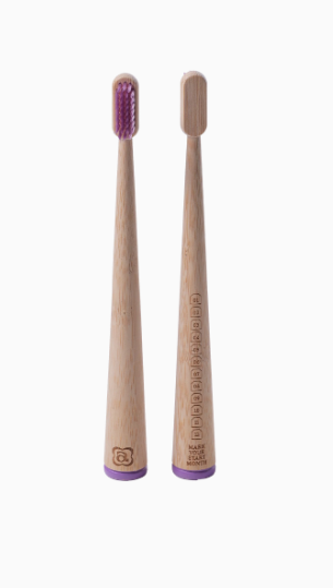 Flossy Purple Toothbrush