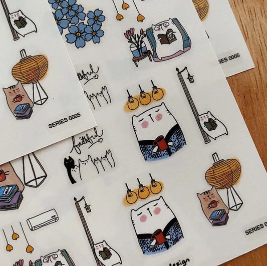 Catdoo Sticker - Genieße das Leben