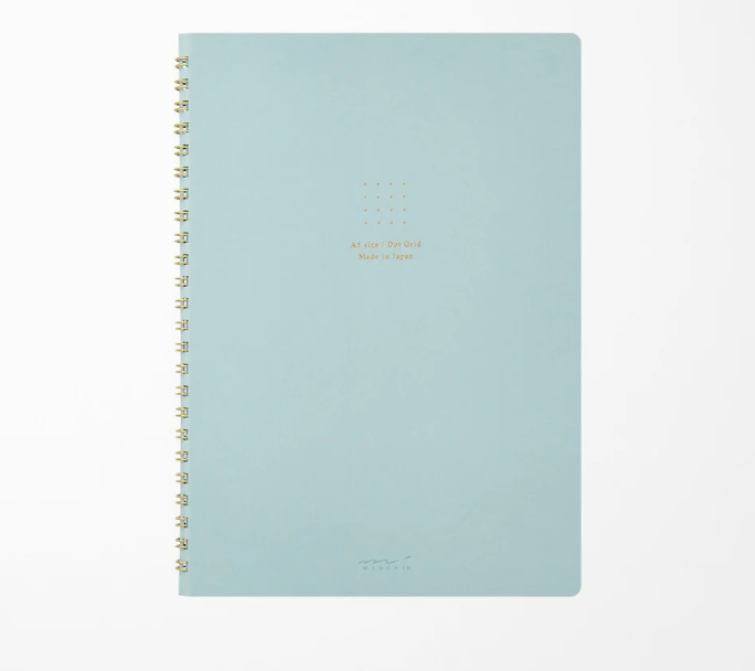 MIDORI Dot Grid A5 Ring Notebook