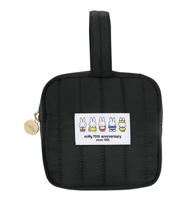 Miffy 70th anniversary pouch - Black