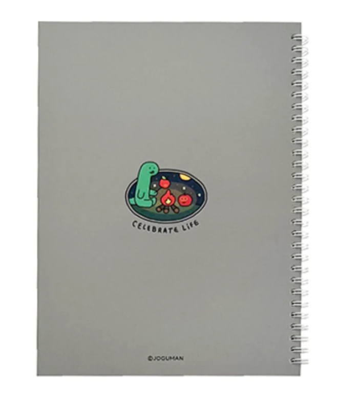 Liniertes Notizbuch - Camping