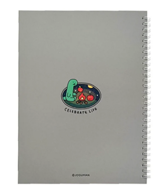 Lined Spring Notebook - Camping