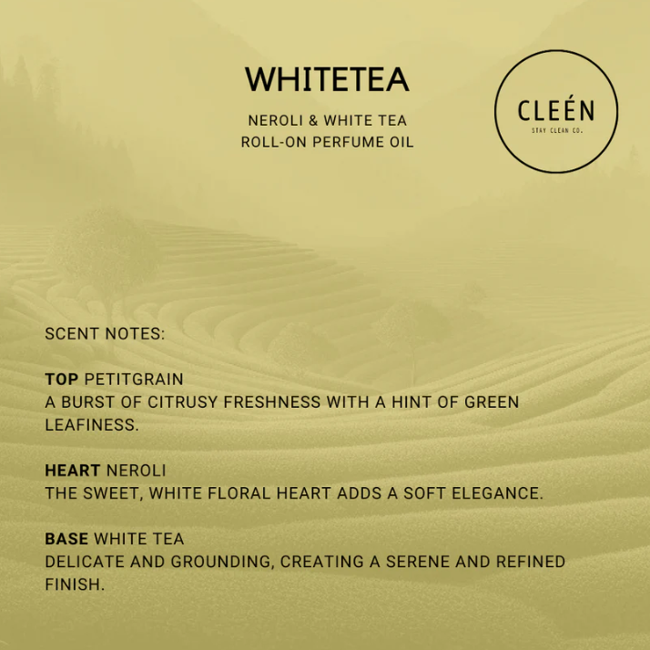 Cleén Weißer Tee Roll-On Parfümöl 10ml