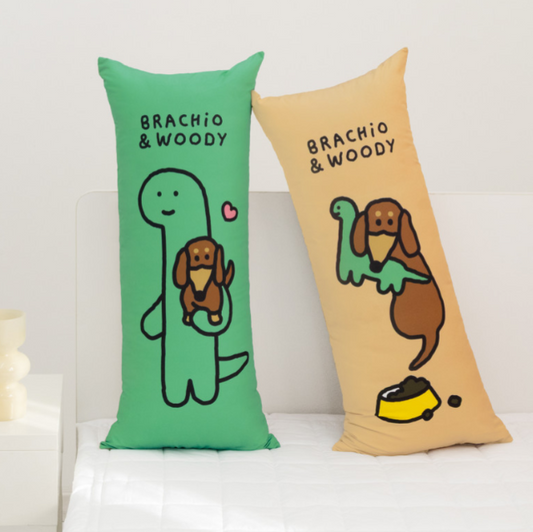 JOGUMAN STUDIO Long Body Pillow - Joyful Woody