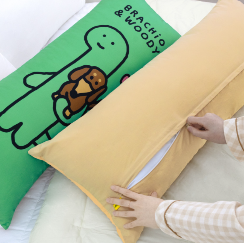JOGUMAN STUDIO Long Body Pillow - Picnic Brachio