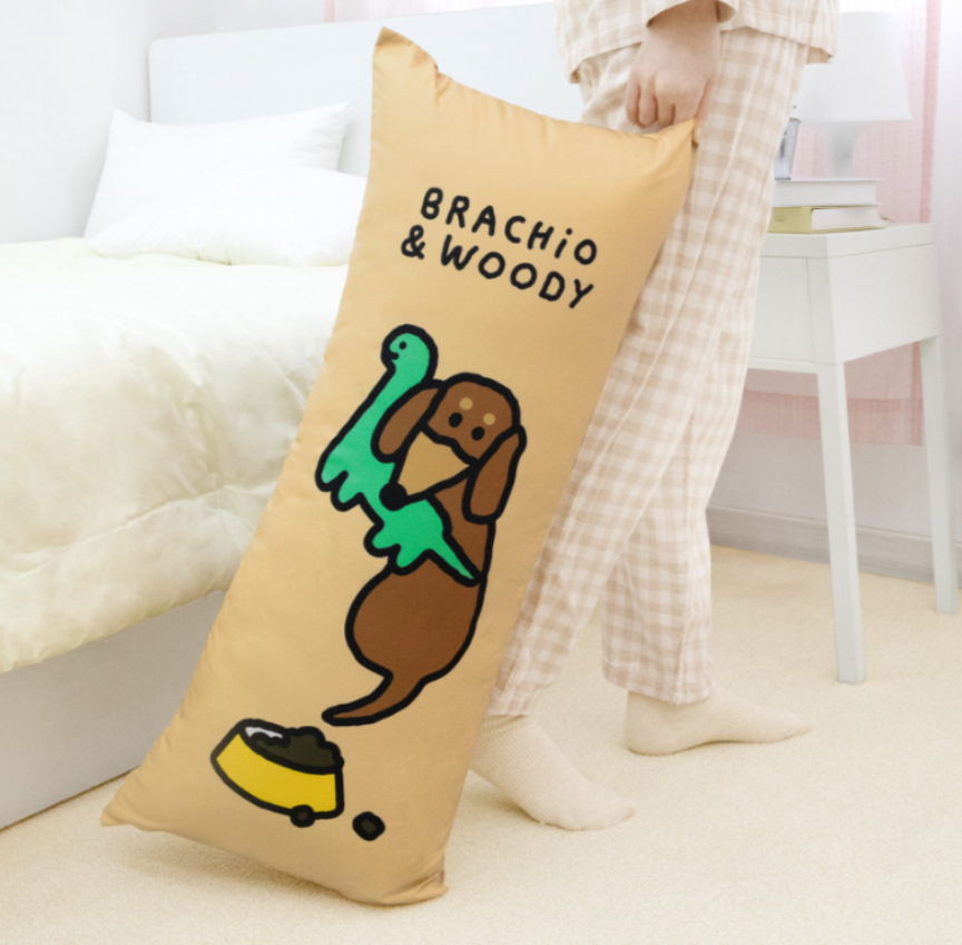 JOGUMAN STUDIO Long Body Pillow - Picnic Brachio