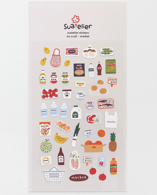 SUATELIER DESIGN STICKER - Markt