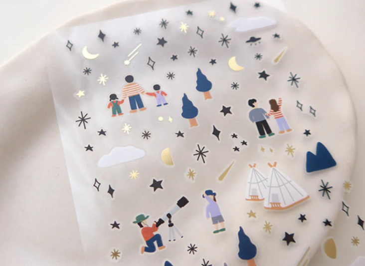 SUATELIER DESIGN STICKER - see a star