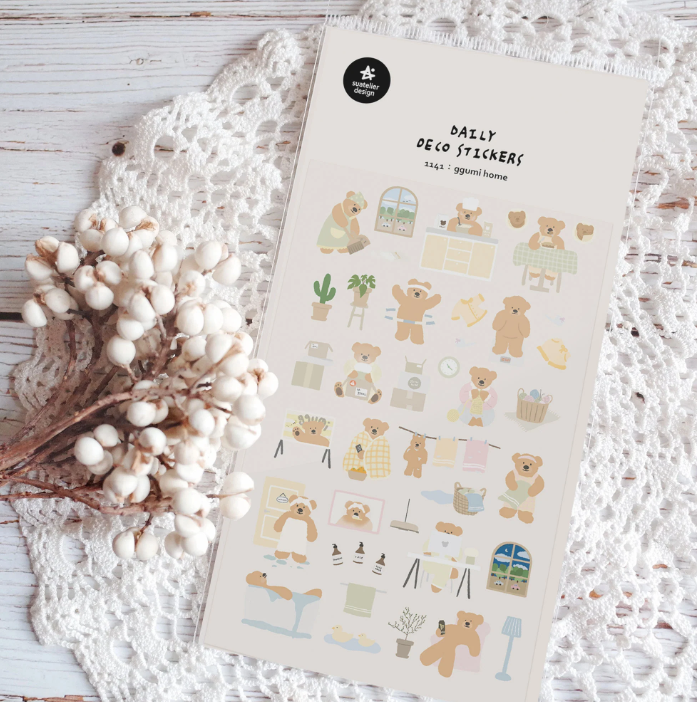 SUATELIER DESIGN STICKER - Ggumi home