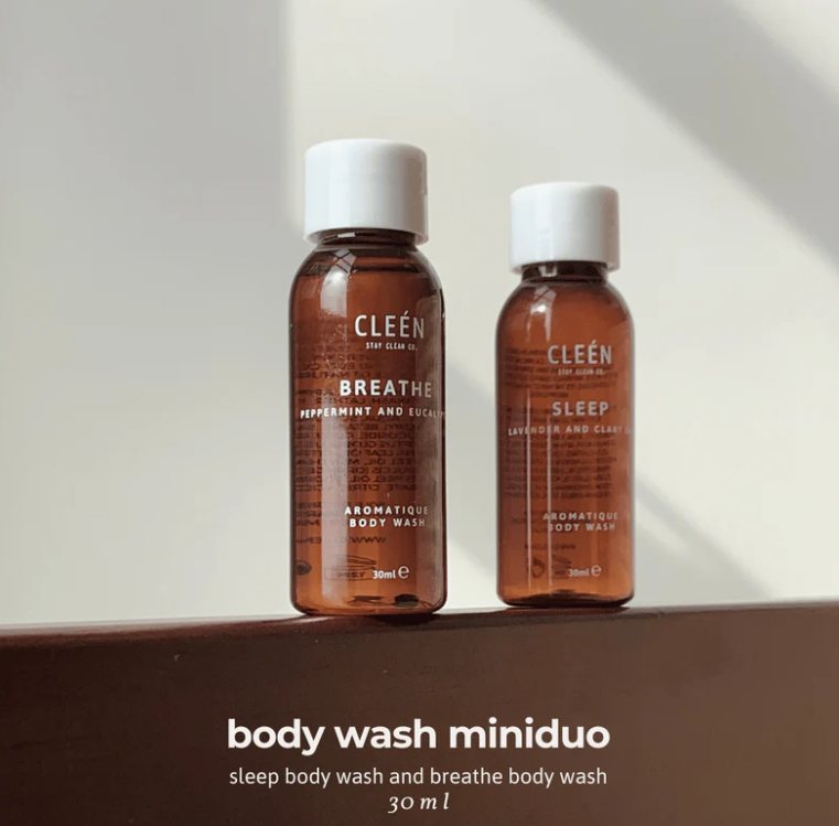 Cleen Aromatique Body Wash Miniduo 30ml