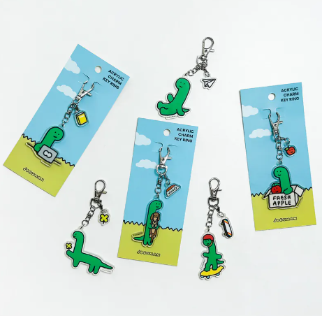 JOGUMAN Acrylic Charm Brachio Keyring-Laptop