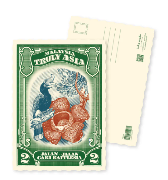 Malaysia Truly Asia: Jalan-jalan Cari Rafflesia - Shaped Postcard
