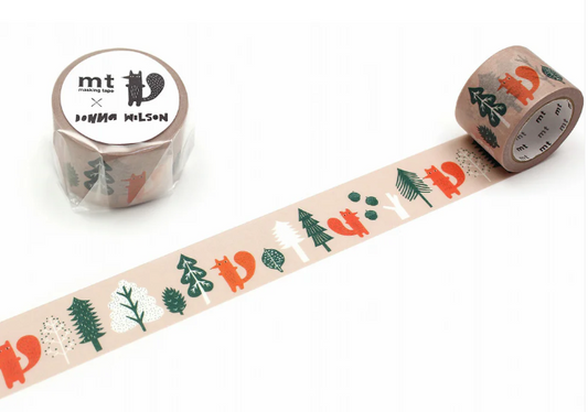 MT x Donna Wilson Washi Tape Cyril Im Wald