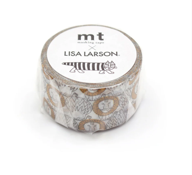 MT x Lisa Larson Washi Tape - Löwe