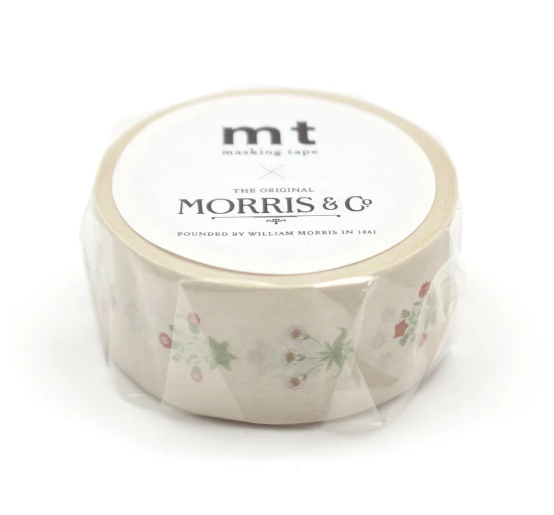 MT x William Morris Washi Tape - Daisy