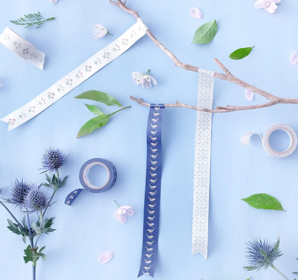 MT x William Morris Washi Tape - Daisy
