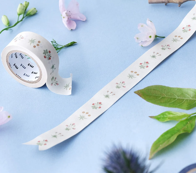 MT x William Morris Washi Tape - Daisy