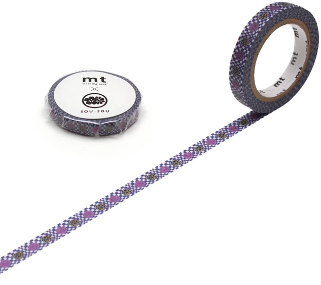 MT x Sou・Sou Washi Tape Arare Ni Kamon