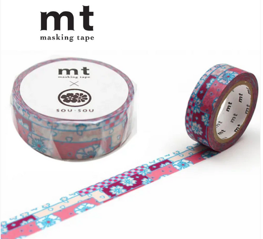 MT x Sou・Sou Washi Tape - Multi Cherry Blossoms