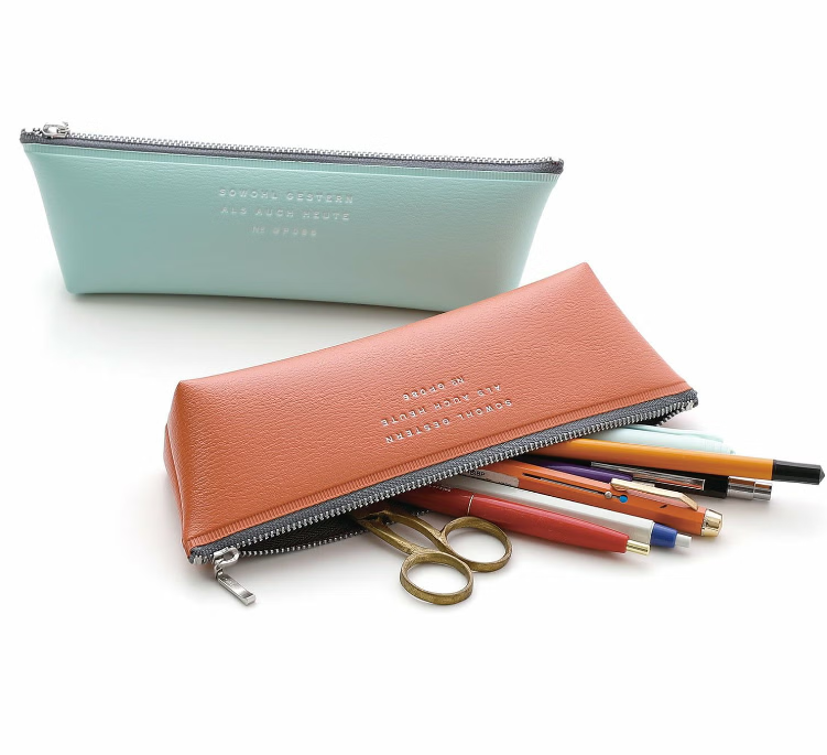 Hightide PASSEN Fastener Pen Case - Mint