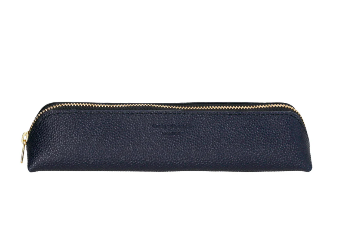Hightide Grains de sable Fastener Pen Case - Navy
