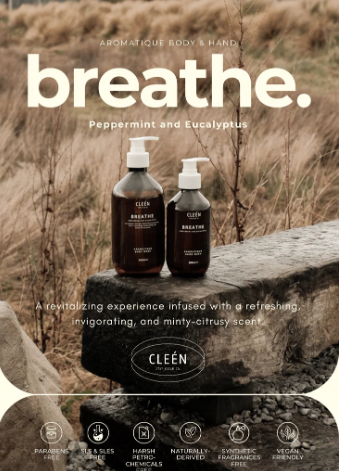 Cleén Breathe Aromatique Body Wash 500ml