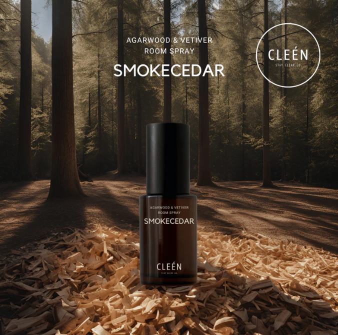 Cleén Raumspray - Smokecedar