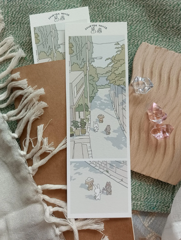 SOURTEAHOUSE SUMMER WALK-BOOKMARK- 1pcs